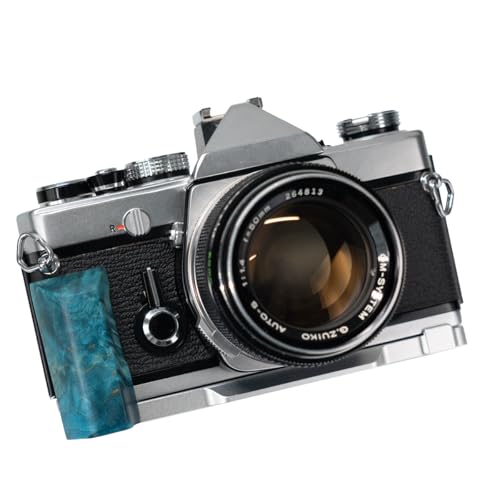 Olympus OM1 OM2n OM3 OM4Ti ��p �J�����E�b�h�O���b�v �����h�؍� �ؐ��n���h�� ���^���x�[�X L�^�O���b�v �n���h���C�h �J�����P�[�W �d�r�����\ (�l�C�r�[+�z���C�g)