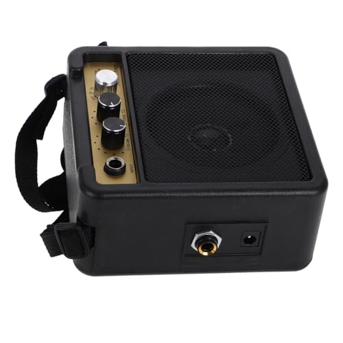 1 Juego Amplificador De Guitarra Electrica Pequeño Amplificador Dispositivo Amplificador De Guitarra Práctico Amplificador De Guitarra Mini Amplificador Portátil El Plastico Black OSALADI