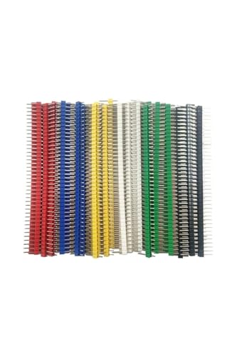 Erkek Header Seti — Alkatronik 30 Adet 40 Pin 6 Renkli 2.54 mm Kırılabilir
