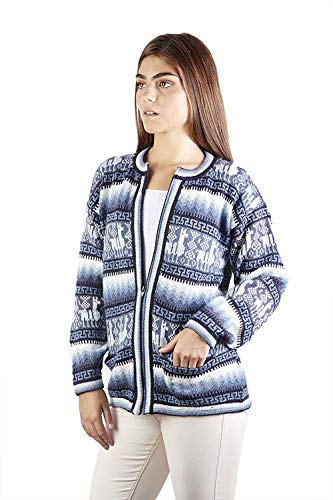 Alpaca Wool Sweater & Cardigan | Warm & Soft Alpaca Wool Fair Isle Sweater2