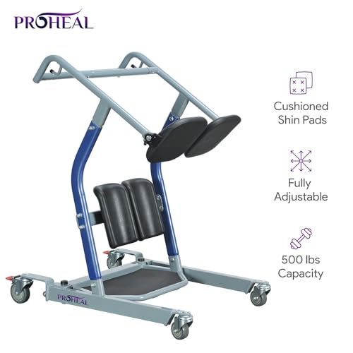 ProHeal Stand Assist Lift - Sit to Stand Standing Transfer Lift - Fall Prevention Patient Transfer Lifter for Home Use and Facilities - 500 Pound Weight Capacity - Thumbnail 2
