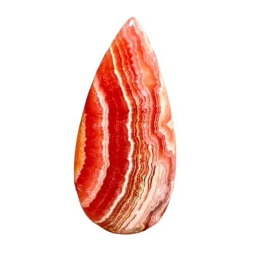 Rhodochrosite naturelle poire 51x23mm la pierre de l'amour pour vos pendentifs et bijoux faits main