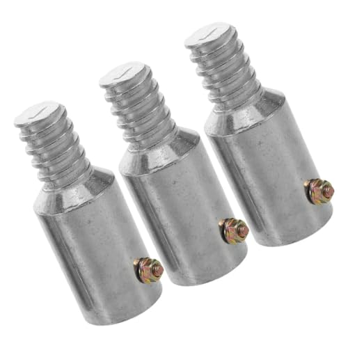 Adaptador de poste de extensión Toyvian con punta roscada de aleación de aluminio (paquete de 3)