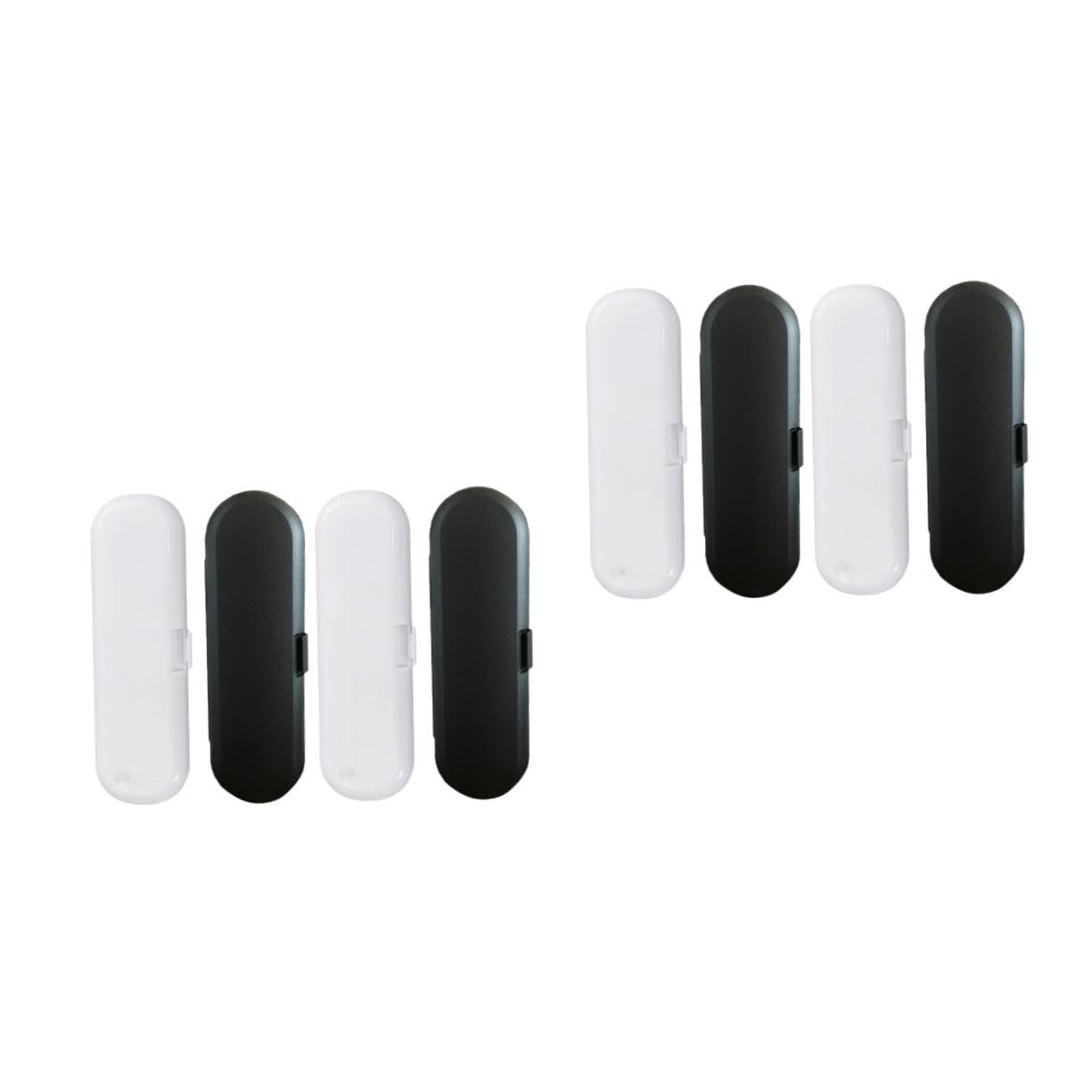 2 Series Estuche De Viaje para Cepillos De Dientes Soporte Portátil para Cepillos De Dientes Estuche para os De es Eléctricos De Viaje para 4 Piezas*2