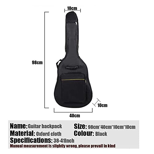 PJRYC Cas de Guitare Double Sangle rembourrée Cassette Noire Bande Sac à Dos Bandoulière Sac à Guitare Classique for 40… - Les Beatles, Paul McCartney, John Lennon, RIngo Starr, George Harrison PJRYC Cas de Guitare Double Sangle rembourrée Cassette Noire Bande Sac à Dos Bandoulière Sac à Guitare Classique for 40… – Image 5