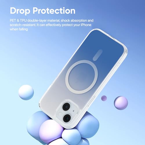 Image of Vaku Luxos Thermoplastic Polyurethane Maven Magpro Back Cover Case For iPhone 15+ Scratch Resistant Slim Fit Protective Design Military-Grade Protection Compatible With MagSafe Wireless Charging-Blue