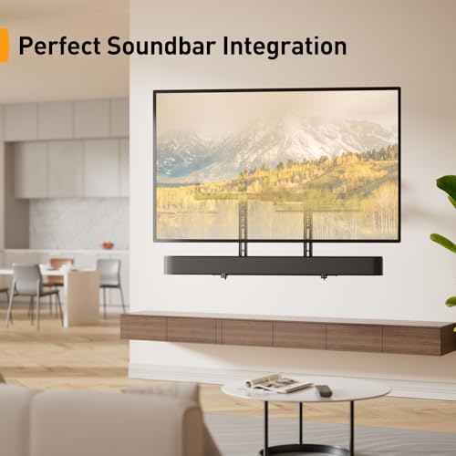 Perlegear Soundbar Mount, Sound Bar Mount With Holes/Without Holes, Sound Bar Mounts Under Tv Up To 13.2 Lbs thumb #6