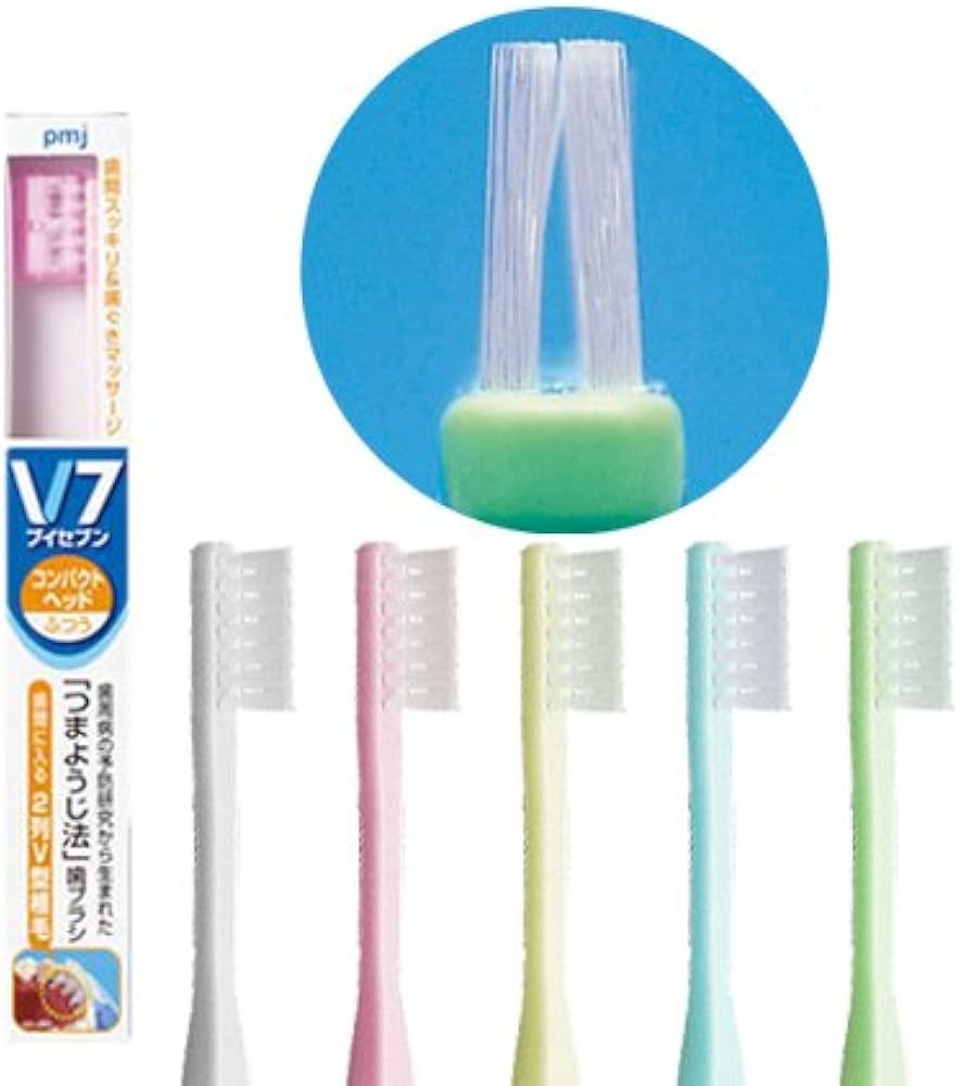 Amazon | V-7 ブイセブン コンパクトヘッド 1本 ふつう ブルー | 株式