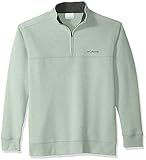 Columbia Hart Mountain II - Sudadera con media cremallera para hombre, color Niagara Heather, talla 4X grande