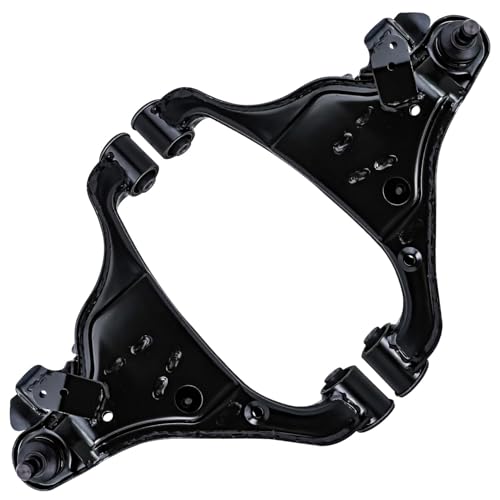 Image of Detroit Axle - 8pc Front End Suspension Kit for 2005-2018 Nissan Frontier, 2005-2012 Pathfinder, 2005-2015 Xterra, 2 Lower Control Arms w /Ball Joints 4 Inner & Outer Tie Rod Ends 2 Boots Replacement