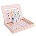 Produktbild nbvmngjhjlkjlUK Early Teaching with 4-6 Years Old Baby Four-Color Walking Logical Thinking Training 4 Color Game Educational Toys