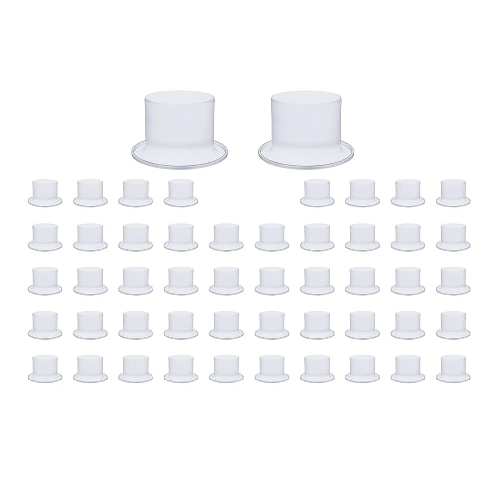 Ctrlzs Faucet Leak-Proof Sealing Gasket, 50 Pcs Faucet Silicone Gasket Sealing Ring Rubber Cover, Faucet Washer Sealing Rings