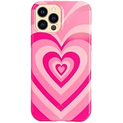 Velvet Caviar Compatible with MagSafe iPhone 12 Pro Max Case for Women Cute - 10ft Drop Tested - Protective Phone Cover (Pink Hearts)