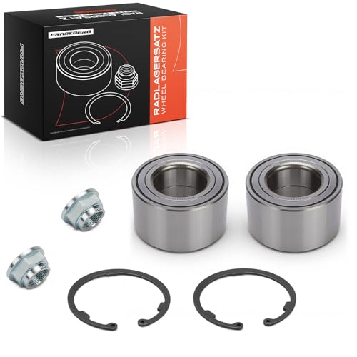 Roulement de roue avant sans bruit kit de 2 pièces pour éliminer les vibrations