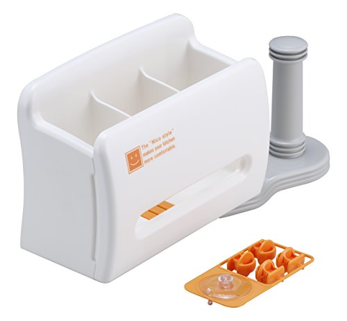 Inomata Chemical Kitchen Paper Holder, W 12.8 x D 4.4 x H 6.9 inches (32.4 x 11.2 x 17.6 cm), Turnpaper Holder