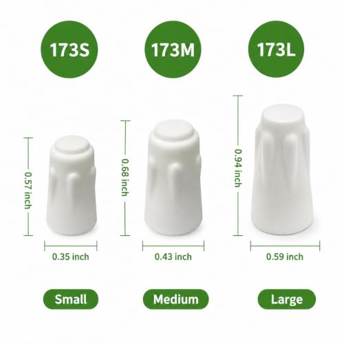Image of Ceramic Wire Nuts 75PCS, Porcelain Wire Connectors, High Temp Wire Connectors 3 Sizes S /M /L, Heat Resistant Ceramic Wire Caps for Oven Repair, Furnace, Heater, HVAC Systems