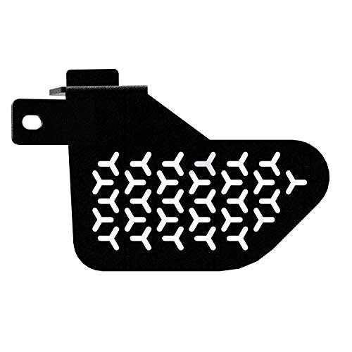 Image of GRANDPITSTOP Wide Bike Pillion FOOTREST - Black Foot PEG for Motorbike - Bajaj DOMINAR 400 (2019-2020) - Pair of 2