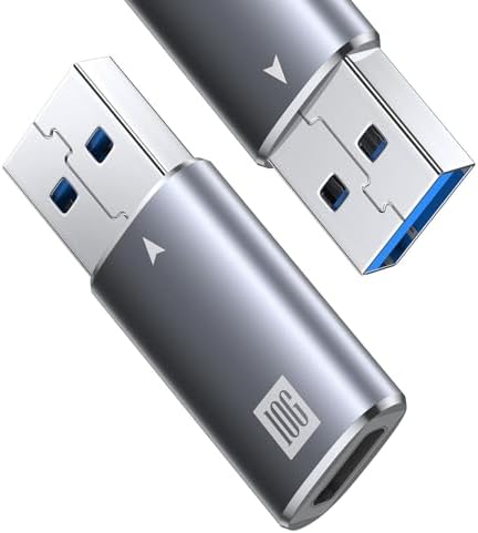 2x Adattatore USB C Femmina A USB 3.0/3.1 Maschio Per IPhone 14/13/12/11/XR/XS/SE 3/8/7