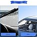 Silicone Wiper Blade Refills, 26 inch Wiper Refill Adjustable & Universally Compatible with Windshield Frameless Wipers. DIY Cut to Size, Suitable for Cars, SUVs, Trucks, Vans, 4pcs
