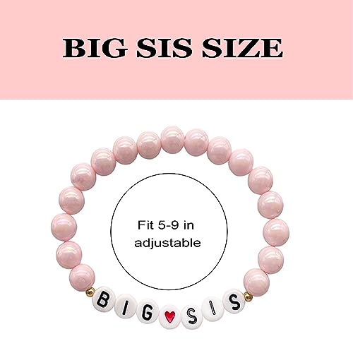 Big Sister Gift for Sister, Big Sister Bracelet - Big Sis Announcement Jewelry2
