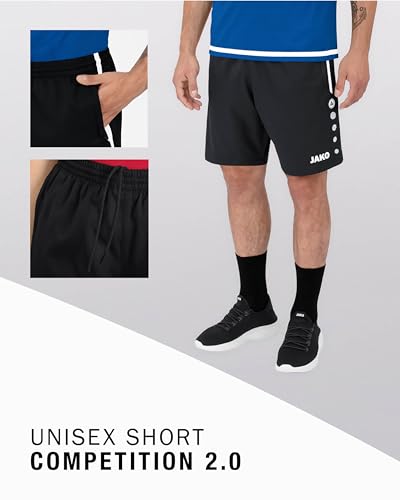 JAKO Herren Shorts Competition 2.0, Schwarz, M