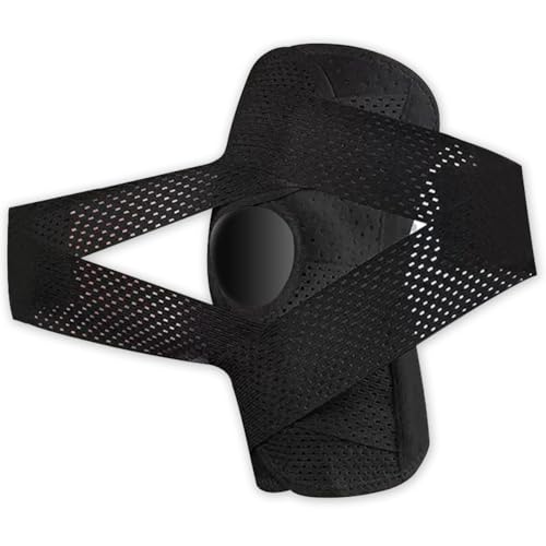 膝サポーター 膝固定 スポーツ しっかりホールド メッシュ ずれにくい 蒸れにくい 薄手 ランニング ウォーキング 登山 ゴルフ (M)