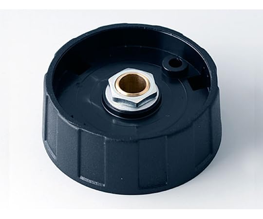 ラウンドノブ W40&times;H15.5&times;D40mm 0.1kg ブラック 10個入 A2540060