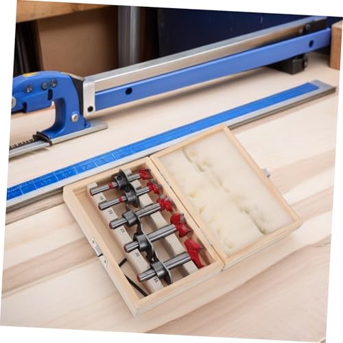 Set de 5 brocas para madera de acero carbono miniatura 6
