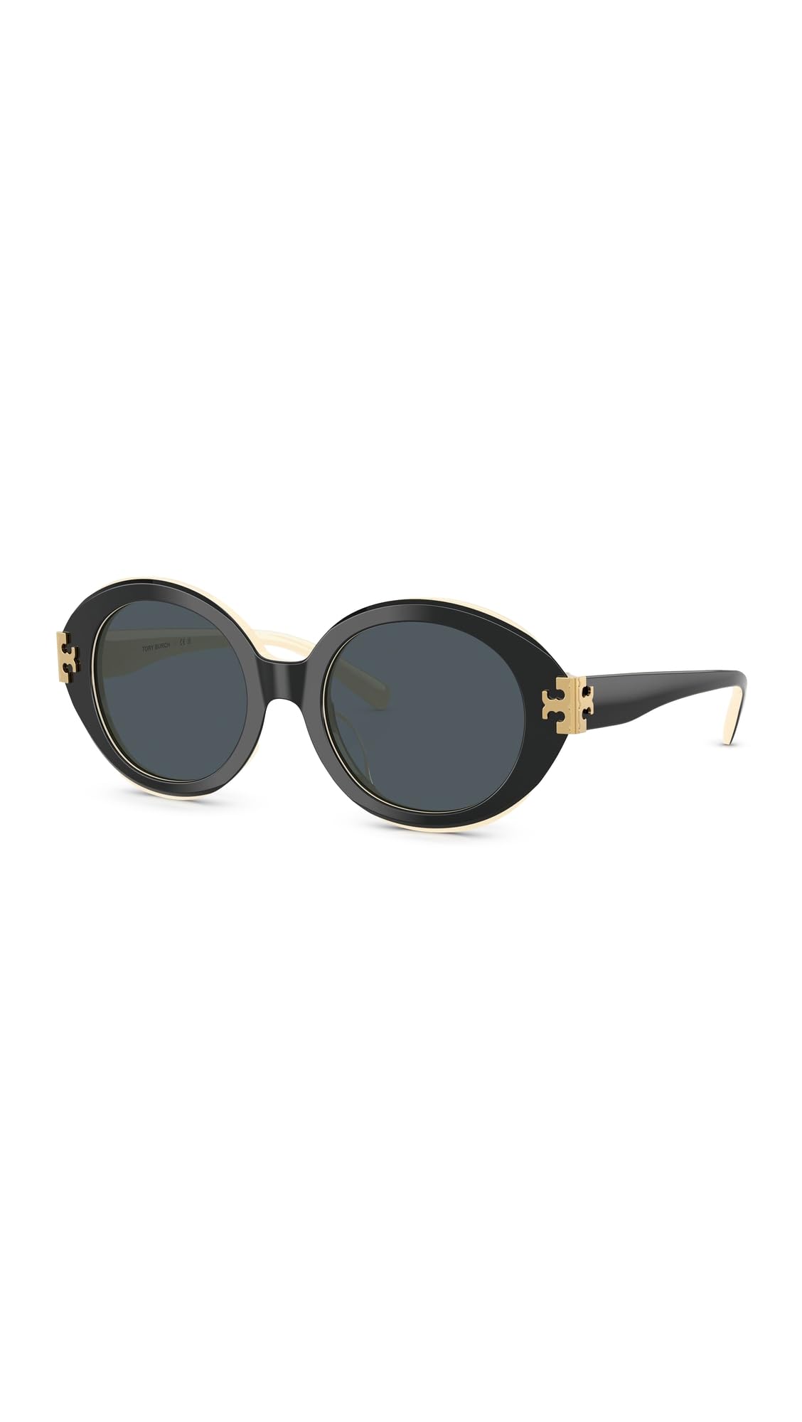 Tory Burch Womens Eleanor Oval Sunglasses