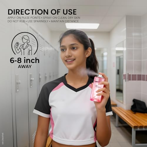 Image of Riya Melody Raspberry Candy Trending New Luxury Perfume for Women |Long Lasting Fragrance | Jasmine, Amber, White Peach Notes| Eau De Parfum for Girls - 50 ml