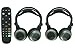 Easytry123, 2 Headphones for Chrysler (Town and Country£ Pacifica Voyager (Grand Voage£300C UConnect VES UCONNECT Audio System withRemote