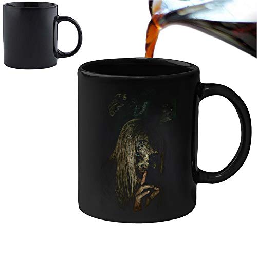 Acen Merchandise Walking Dead Zombies Mug magique à changement de chaleur avec coffret cadeau pour...