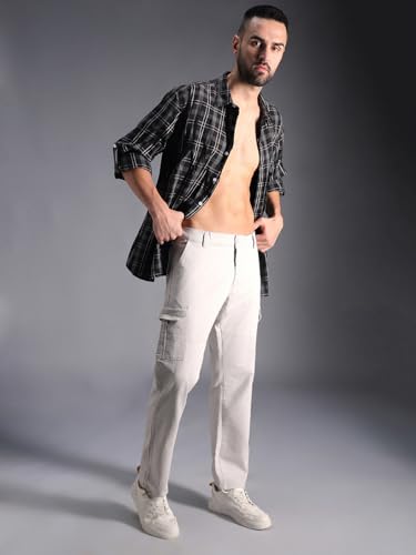 Image of HIGH STAR Men's Mid Rise Regular Pants