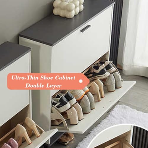Étagère à chaussures pour petits espaces et rangement de couloir ouvert