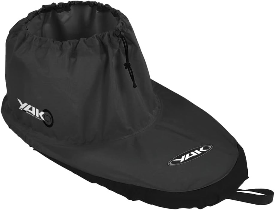 Kayak & Kayaking - Kayak KYU Fabric Deck Sailing Black - Lightweight - Flexible, rip-Stop Body - Reinforced Nose