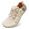 L-RUN Barefoot Water Shoes Women Mens Aqua Sock Athletic Hiking Water Sports Shoes for Swim Beach Pool Sand Diving Walking