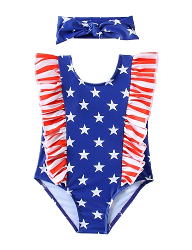 Baby Girl Swimsuit Ruffle One Piece Bathing Suit Newborn Infant Girl Cute Sleeveless Summer Beach Bikini Swimwear Set