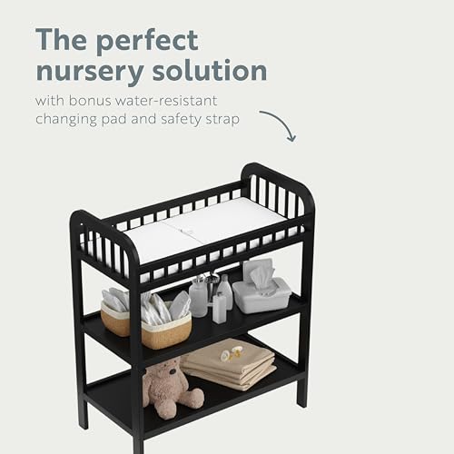 image for Storkcraft Pasadena Changing Table with Water-Resistant Changing Pad (