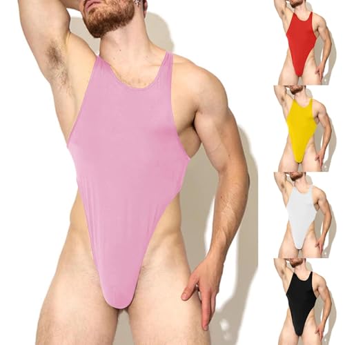 Cambkatl Men's Sexy Bodysuit Fitness Athletic Thong Jumpsuit Sissy Lingerie Gay Cosplay Club Party Clothes2