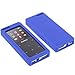Produktbild foto-kontor Hülle kompatibel mit SVMUU MP3 8GB Tasche Silikon Schutzhülle Gummi blau