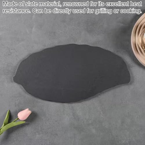 Assiette en pierre en forme de feuille pour une table moderne et épurée - 3