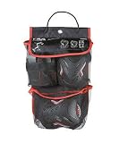 Fila Kinder Junior Protektoren, schwarz/Rot, XS