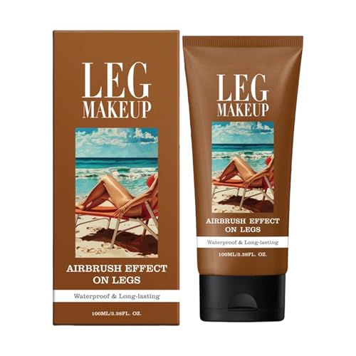 Maquillaje De Pierna - Cobertura Completa De 100 Ml De Maquillaje De Pierna | Tatuaje De Cicatrices En La Pierna Y El Cuerpo Cubra De Tatuaje | Hidratizante De Crema Aplicación Fácil Fundación