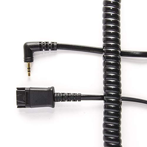Image of JPL BL-06+P-019 Plantronics Compatible Quick Disconnect Bottom Lead