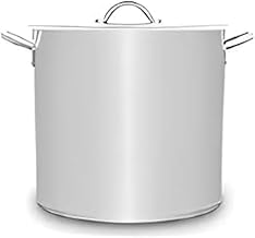 قدر طبخ من الدهان، مصنوع من الصلب غير القابل للصدأ، لون فضي، تشطيب مصقول، مع مقبضين من الستانلس ستيل، متوافق مع مختلف أنواع الأسطح، مقاس 30 سم