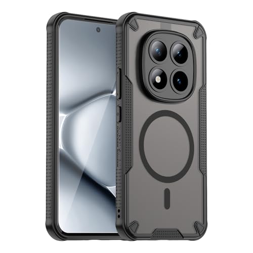 �X�}�z�P�[�X �Ή��@�� for Redmi Note 15 Special/Note 15 SE 5G �}�O�l�b�g�� �X�}�z�P�[�X�y�J���������Y�ی� �ϏՌ� 2-in-1�FPC���w�ʃp�l���{TPU�zBlack