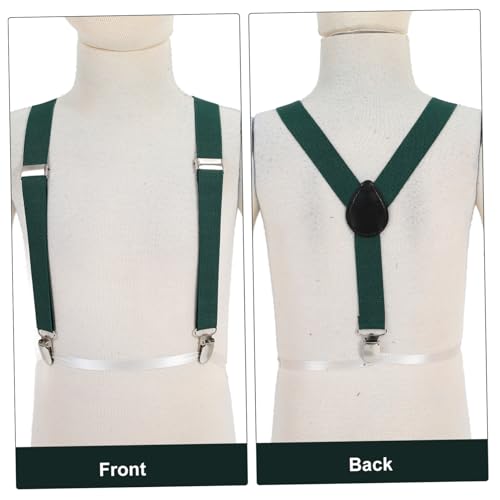 Uonlytech 1Set Adjustable Bow Tie and Suspenders for Boys Comfortable Back Design for Suits Parties and Everyday Wear Versatile Fashion Accessory2