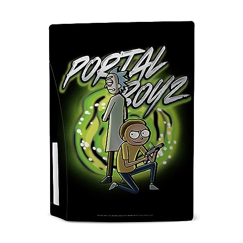 Plaque frontale PS5 sticker Rick and Morty de salon - 3
