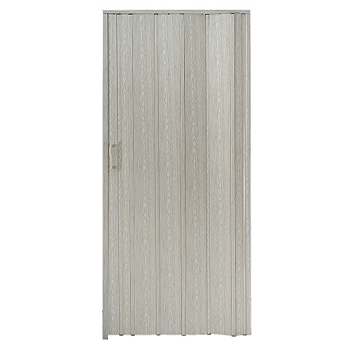 Panana PVC Plastic Folding Door Internal Doors Sliding 7 Panels Divider Magnetic Ivory 6MM HDDRPCIY01000601-BIMW - Image 5