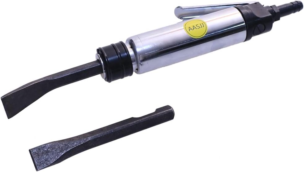 CZ-1 Straight Pneumatic Hammer Shovel Air Chisel Hammer, Spatula Solder Grass, Pneumatic Spatula, Powerful Rust Remover (CZ-2)